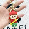 Llavero de Muñeca Labubu Navideño Transfronterizo Caja Sorpresa Colgante Llavero Labubu Accesorios Caja Sorpresa Colgante Navideño