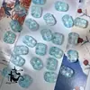 Atacado Pingente de Flor Tridimensional Esmaltado 13X18mm Pingente de Sorte Tridimensional Dupla Face Materiais para Pulseira Colar com Contas Feito à Mão DIY