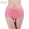 Ropa interior para mujer modal cadera elástico transpirable doble jacquard calzones de cintura media 3095