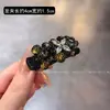 Grampo de Cabelo Pequeno de Cristal de Moda de Luxo para Mulheres, Versão Coreana de Luxo Leve com Presilha para Franja Cravejada de Diamantes, Presilha Lateral Antiderrapante, Novo Estilo de Grampo para Cabelo Solto