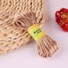 Cuerda de nailon tejida a mano con nudo chino, gruesa, de 5 a 10 m, color rojo, 2,5 mm