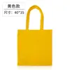 Bolsa de lona de algodón blanca lisa al por mayor en stock pintada a mano color ecológico bolsa de lona roja para compras portátil