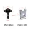 Kit de Perno y Tuerca M4.8 para Defensa y Parachoques Adecuado para Bmw 07147129160 07129904150