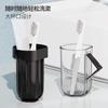 Set de Artículos de Tocador para Viaje Cepillo de Dientes Pasta de Dientes Caja de Almacenamiento Vaso para Lavarse Suministros de Viaje Neceser Portátil Vaso para Cepillo de Dientes Herramientas Dentales