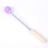 Martelo de massagem de mola de silicone para golfe, martelo de massagem, martelo para batidas nos meridianos, costas, pernas, ombros, coluna cervical, bastão de massagem