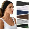 Diadema deportiva transfronteriza para mujer, diadema antideslizante para fitness y yoga, banda absorbente de sudor y antisudor, protector de frente, diadema, banda para el cabello