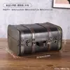 Maleta de madera estilo antiguo personalizada, caja de almacenamiento de madera vintage, cofre del tesoro, accesorios para cine y fotografía, decoración de escaparate