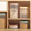 Crisper Redondo para Refrigerador Resistente a Altas Temperaturas con Tapa, Caja Pequeña para Almacenamiento de Frutas, Lonchera Calentable en Horno de Microondas, Frasco Sellado