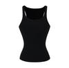 Camiseta Interior Ajustada Sexy Hombro Estrecho Chica Picante Pequeña Verano 2025 Alta Elasticidad Cintura Ceñida Espalda Bonita Top