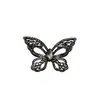 Nova aplicação de borboleta tridimensional com strass Zhaoshun, borboleta oca de desenho animado, decoração DIY para sapatos, presilha de cabelo, acessório de cabelo e decoração de bolsa