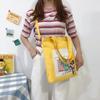 Mochila estudiantil moderna multiusos al por mayor bolso de mano de chica coreana lienzo transfronterizo bandolera multicapa generación
