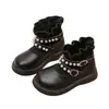 Nuevas Botas Martin para Niños 2026 Primavera y Otoño Botas para Niños y Niñas Botas Individuales Botines Botas de Cuero Botas Amarillas Modernas Versátiles