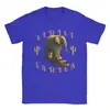Camiseta Pura Algodão Lirili Larila Meme Cérebro Podre Italiano Masculina Feminina