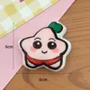 Muñeco de Peluche de Algodón de Zorro y Conejo de Dibujos Animados Estrella de Cinco Puntas Lindo Accesorios de Ropa Tridimensionales Pinza para el Cabello Diadema Accesorios Decorativos