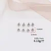 Hebilla de cuentas de posicionamiento hecha a mano Accesorios de cuentas DIY Oro de bolsa de 14K Clip para collar y pulsera Hebilla de posicionamiento redonda Hebilla de cierre