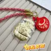Novo Chaveiro de Ouro 999 Shuibeizuijin com Senso de Luxo, Pingente de Luxo Leve Exquisito para Nicho