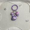 Pingente de Mochila Escolar Chaveiro Pingente Popular Desenho Animado Sanrio Estilo Ins Criativo Fofo Personalizado Presente Chaveiro