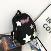 Mochila Estilo Japonês Ins Soft Girl Fofa de Design de Nicho para Estudantes Universitários Leve Moda Versátil