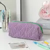 Estuche escolar de gran capacidad con bloques de color, bolsa de almacenamiento de cosméticos portátil estilo ins, organizador de escritorio para cuidado de la piel