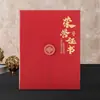 70% de desconto Capa para Certificado de Honra em Couro PU Treinamento de Produção Capa para Certificado de Premiação Hot Stamping Impressão de Páginas Internas Yx