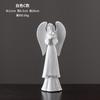Figura de angelito de estilo europeo retro, adornos artísticos, estatuas de yeso, modelos decorativos