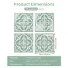 Adesivos de Parede Adesivos 3D Domésticos, Adesivos de Azulejo à Prova de Óleo para Cozinha, Adesivos Decorativos para Reforma à Prova d'Água para Banheiro, Transfronteiriço