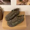 Zapatillas deportivas casuales con suelas blandas, nuevo estilo vintage para otoño 2026, antideslizantes, versátiles, cómodas para mujer, zapatillas de entrenamiento alemanas, suelas planas