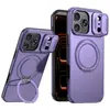 Adequado para mercados transfronteiriços europeus e americanos, capa de celular Apple nova para iPhone 18 Pro dois em um com lente deslizante e suporte de 360 graus
