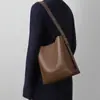 Bolsa Saco para Mulheres 2026 Verão Novo Estilo Bolsa Transversal Grande Capacidade Couro Genuíno Bolsa de Mão de Luxo Bolsa Feminina Bolsa de Viagem