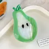Pinza para el Cabello de Frutas Frescas de Dibujos Animados, Pinza para el Cabello de Acetato, Pinza de Tiburón para Recoger la Mitad del Cabello en la Parte Posterior de la Cabeza, Pinzas para el Cabello Lindas de Tamaño Mediano