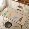 Mantel de Mesa de Dibujos Animados, Impermeable, Resistente al Aceite, Mantel sin Lavado, Lujo Ligero, Mantel para Mesa de Café de Gama Alta, Mantel Protector de Mesa Antiescaldado