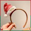 Gorro de Navidad Accesorios para el Cabello con Lazo para Niños Diadema para Niñas Pasador de Felpa para Otoño e Invierno Pasador de Pato Accesorios para la Cabeza de Bebé