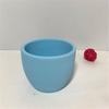 Vaso redondo com bandeja suculenta vaso de flores estilo nórdico colorido redondo respirável argila cerâmica suculenta vaso de flores