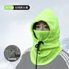 Gorro a Prueba de Viento Eléctrico de Invierno Gorro Grueso para Ciclismo al Aire Libre Cálido Resistente al Frío Máscara de Esquí Gorro de Ciclismo para Hombres y Mujeres