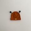 Gorro para bebé Yipan de algodón puro para otoño e invierno, fino, lindo, súper lindo, de abeja, para recién nacido, doble capa, cálido, gorro de llanta para bebé