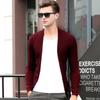 Suéter Coreano para Hombre 2024 Color Sólido Cardigan Tejido Chaqueta de Primavera y Otoño para Hombre Prendas de Punto para Hombre Una Pieza Venta al por Mayor Manga Larga Casual