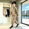 Conjunto Informal de Moda para Niños Primavera y Otoño Estilo Celebridad de Internet Nuevo Otoño 2026 Conjunto Deportivo de Dos Piezas para Bebé Niño Pequeño Artículo Popular