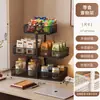 Prateleira de Armazenamento para Mesa de Escritório Mesa de Jantar da Cozinha Bancada Prateleira para Lanches Caixa de Armazenamento Organizador de Múltiplas Camadas Porta-Sachês de Chá Porta-Copos de Mesa de Centro