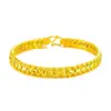 Vietnam oro arena galvanizado oro real moda simple versátil pulsera esmerilada femenina comercio electrónico transmisión en vivo suministro de fábrica venta al por mayor