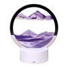 Ornamento de Luminária Noturna com Pintura em Areia Movediça para Sala de Estar e Quarto Ampulheta Estéreo 3D Pintura de Mesa Presentes de Ano Novo Presentes de Feriado