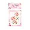 Pacote de adesivos de conta de mão rosa retrô Novo adesivo de flor PET Guofeng Dream Bronzing Goo Card Hand Account Decoration Sticker