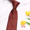 Corbata de negocios de cuero de 8 cm a rayas en stock corbata de poliéster para hombre jacquard negocios corbata vintage fabricantes suministro