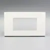 Panel de pared multimedia para monitor de computadora de tres posiciones tipo 120, panel en blanco sin módulo