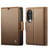Funda adecuada para teléfono plegable tipo flip ancho Samsung Z Fold8 Zfold8Ultra cubierta de cuero para teléfono protección anti-escaneo