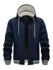 Chaqueta con capucha para hombre de talla europea para comercio exterior transfronterizo, Chaqueta deportiva casual fina de moda estilo coreano para jóvenes, Primavera y Otoño