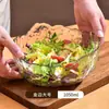 Bol de Ensalada de Vidrio Bol de Postre Transparente para el Hogar Bol para Frutas, Hielo, Gelatina Lavamanos para Bebé Recuerdo de Fiesta de Primer Cumpleaños Mes Completo