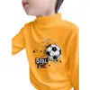 Camiseta Térmica Cepillada para Niños, Cuello Semi-alto, Camiseta Infantil, Nuevo Estilo Otoño/Invierno 2026, Top Versátil para Niños Mayores