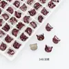 Dongzhou Cristal 8mm Cabeça de Gato Alta Qualidade K9 Super Brilhante Pedras de Strass para Nail Art Gato da Sorte Estilo Francês Celebridade da Internet Decorações de Strass para Nail Art