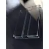 Etiqueta de precio en forma de L transparente, letrero, pegatina de pared, estante vertical, etiqueta de producto, etiqueta de precio acrílica para mercancía