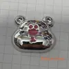 Nuevos Accesorios para el Cabello de Oso Plateado Brillante Lazo Corazón Zapatos con Agujeros para Manualidades Funda para Teléfono Móvil Decoración de Imán para Refrigerador Bolsa